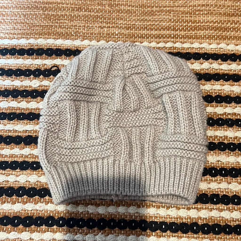 Basic Tan Beanie